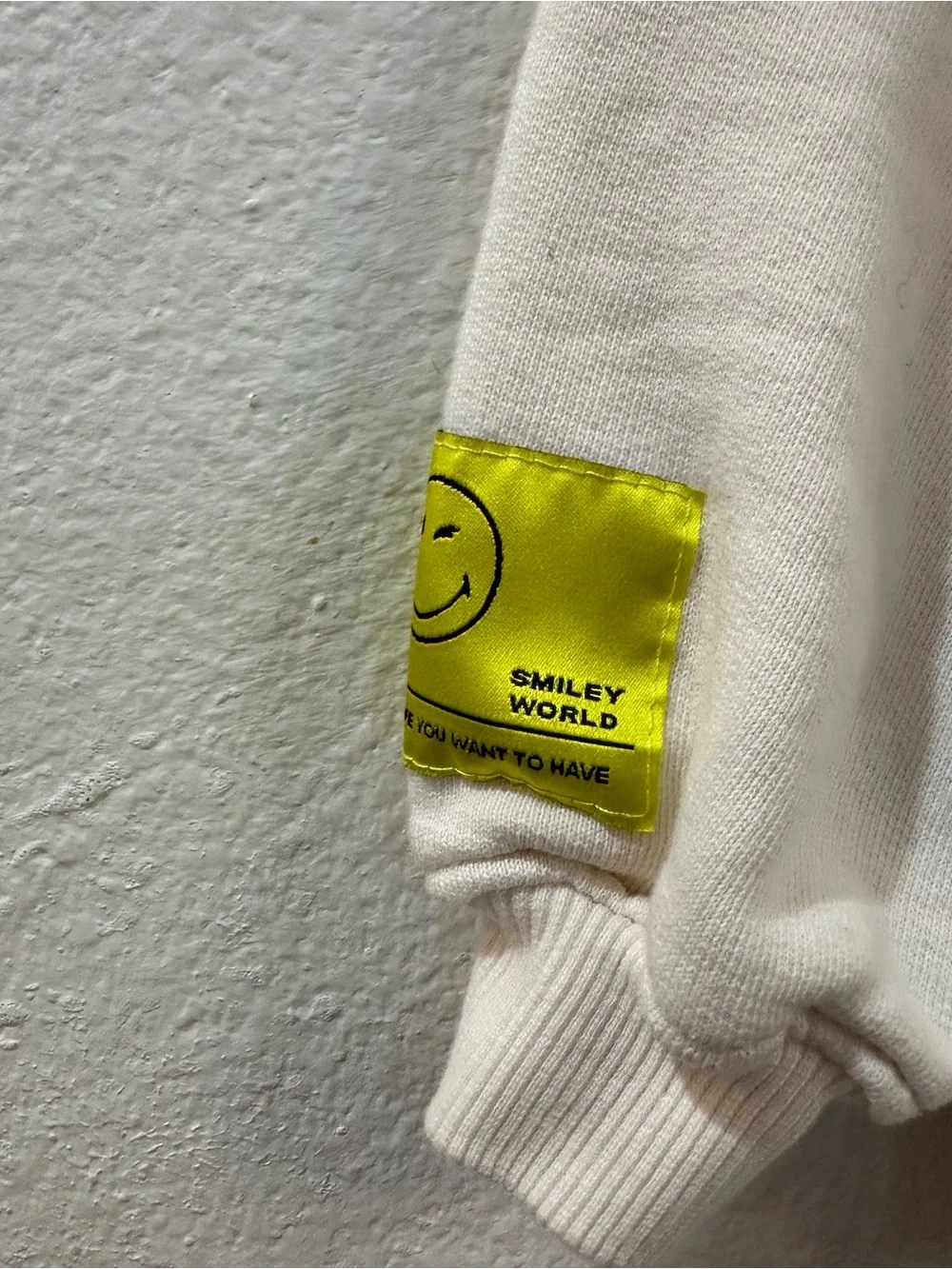 Zara Smiley World "The Life You Want” Toddler Girls Cream Sweatshirt Size 3T - Picture 8 of 10